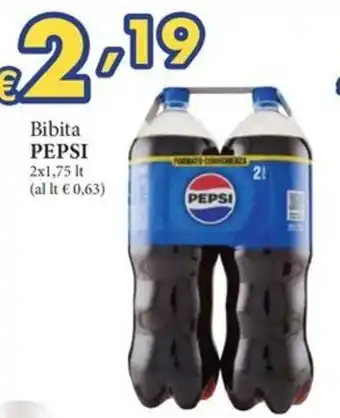 D'Italy Bibita PEPSI offerta
