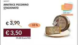 Prezzemolo e Vitale Amatrice pecorino stagionato offerta