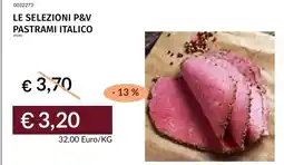 Prezzemolo e Vitale Le selezioni P&V pastrami italico offerta