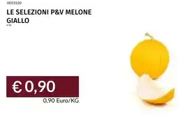Prezzemolo e Vitale Le selezioni P&V melone giallo offerta