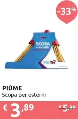 Ipersoap PIÙME Scopa per esterni offerta