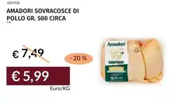 Prezzemolo e Vitale Amadori sovracosce di pollo circa offerta