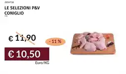 Prezzemolo e Vitale Le selezioni P&V coniglio offerta