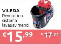 Ipersoap VILEDA Revolution sistema lavapavimenti offerta