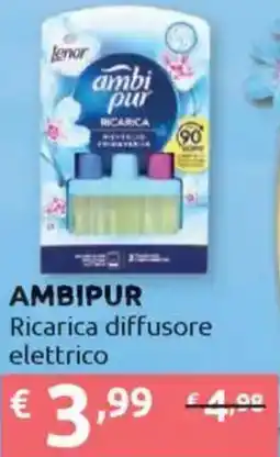 Ipersoap AMBIPUR Ricarica diffusore elettrico offerta