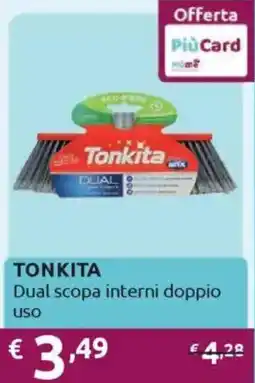 Ipersoap TONKITA Dual scopa interni doppio uso offerta