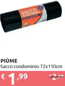 Ipersoap PIÙME Sacco condominio 72x110cm offerta