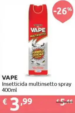 Ipersoap VAPE Insetticida multinsetto spray offerta