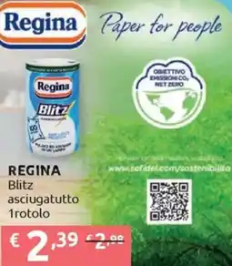 Ipersoap REGINA Blitz asciugatutto 1rotolo offerta