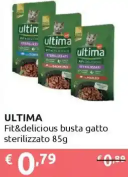 Ipersoap ULTIMA Fit&delicious busta gatto sterilizzato offerta