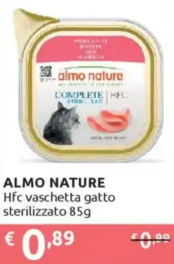 Ipersoap ALMO NATURE Hfc vaschetta gatto sterilizzato offerta