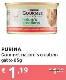 Ipersoap PURINA Gourmet nature's creation gatto offerta
