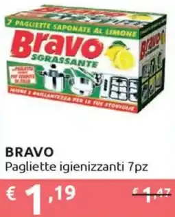 Ipersoap BRAVO Pagliette igienizzanti 7pz offerta