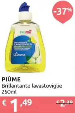 Ipersoap PIÙME Brillantante lavastoviglie offerta