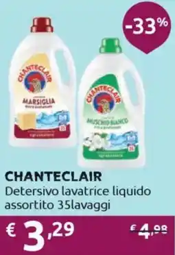 Ipersoap CHANTECLAIR Detersivo lavatrice liquido assortito 35lavaggi offerta