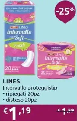 Ipersoap LINES Intervallo proteggislip offerta