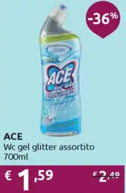 Ipersoap ACE Wc gel glitter assortito offerta