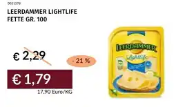 Prezzemolo e Vitale Leerdammer lightlife fette offerta