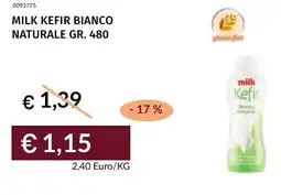 Prezzemolo e Vitale Milk kefir bianco naturale offerta
