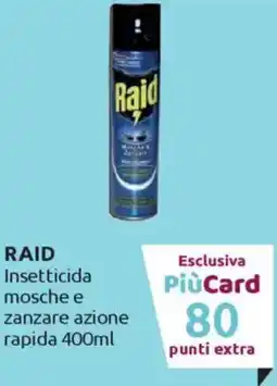 Ipersoap RAID Insetticida mosche e zanzare azione rapida offerta