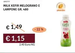 Prezzemolo e Vitale Milk kefir melograno e lampone offerta