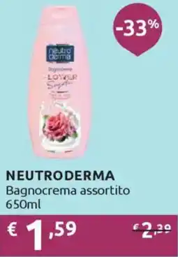 Ipersoap NEUTRODERMA Bagnocrema assortito offerta