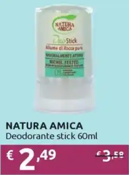 Ipersoap NATURA AMICA Deodorante stick offerta