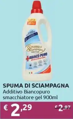 Ipersoap SPUMA DI SCIAMPAGNA Additivo Biancopuro smacchiatore gel offerta