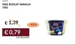 Prezzemolo e Vitale Fage risolat vaniglia offerta