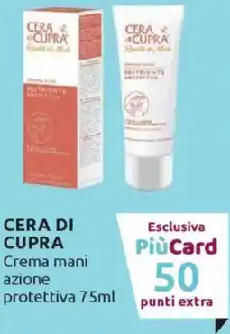 Ipersoap CERA DI CUPRA Crema mani azione protettiva offerta