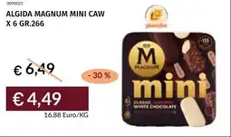 Prezzemolo e Vitale Algida magnum mini caw x6 offerta
