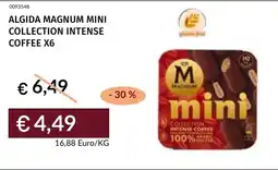 Prezzemolo e Vitale Algida magnum mini collection intense coffee x6 offerta