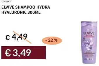 Prezzemolo e Vitale Elvive shampoo hydra hyaluronic offerta
