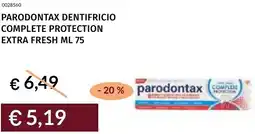 Prezzemolo e Vitale Parodontax dentifricio complete protection extra fresh offerta