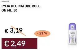 Prezzemolo e Vitale Lycia deo nature roll on offerta