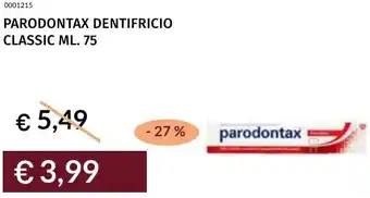Prezzemolo e Vitale Parodontax dentifricio classic offerta