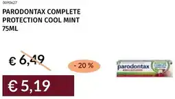 Prezzemolo e Vitale Parodontax complete protection cool mint offerta