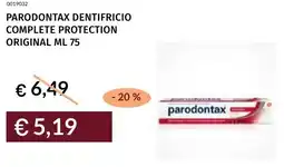 Prezzemolo e Vitale Parodontax dentifricio complete protection original offerta