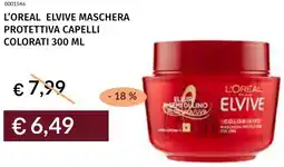Prezzemolo e Vitale L'oreal elvive maschera protettiva capelli colorati offerta