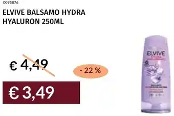 Prezzemolo e Vitale Elvive balsamo hydra hyaluron offerta