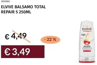 Prezzemolo e Vitale Elvive balsamo total repair 5 offerta