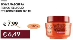 Prezzemolo e Vitale Elvive maschera per capelli olio straordinario offerta