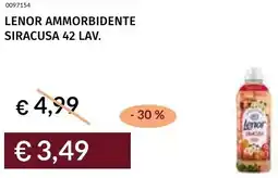 Prezzemolo e Vitale Lenor ammorbidente siracusa 42 lav. offerta