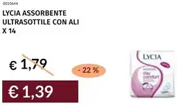 Prezzemolo e Vitale Lycia assorbente ultrasottile con ali x 14 offerta