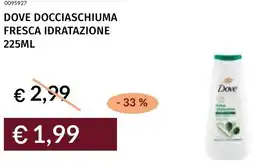 Prezzemolo e Vitale Dove docciaschiuma fresca idratazione offerta