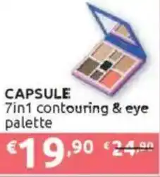 Ipersoap CAPSULE 7in1 contouring & eye palette offerta