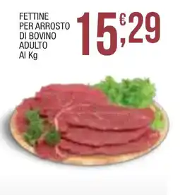 Sidis mini Fettine per arrosto di bovino adulto offerta
