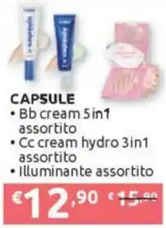 Ipersoap CAPSULE Bb cream 5in1 assortito offerta