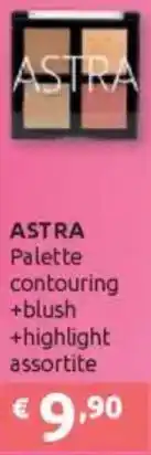 Ipersoap ASTRA Palette contouring offerta