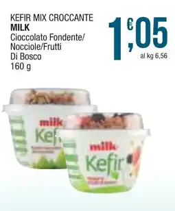 Sidis mini KEFIR MIX CROCCANTE MILK Cioccolato Fondente/ Nocciole/Frutti Di Bosco offerta